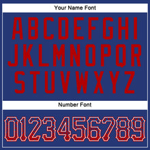 Load image into Gallery viewer, Custom Royal Red-White Authentic Drift Fashion Baseball Jersey