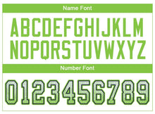 Загрузить изображение в средство просмотра галереи, Custom White Neon Green-Navy Drift Fashion Football Jersey