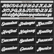 Загрузить изображение в средство просмотра галереи, Custom Black White-Red Gray Authentic Split Fashion Baseball Jersey