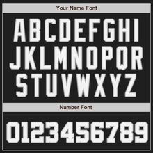 Загрузить изображение в средство просмотра галереи, Custom Black White-Red Gray Authentic Split Fashion Baseball Jersey