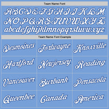 Charger l'image dans la galerie, Custom Stitched Gold Royal-Light Blue Split Fashion Sports Pullover Sweatshirt Hoodie