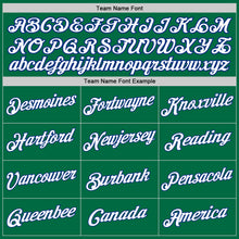 Load image into Gallery viewer, Custom Stitched Kelly Green White-Royal Split Fashion Sports Pullover Sweatshirt Hoodie