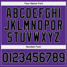 Charger l'image dans la galerie, Custom Stitched White Black-Purple Split Fashion Sports Pullover Sweatshirt Hoodie