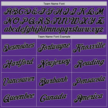 Charger l'image dans la galerie, Custom Stitched White Black-Purple Split Fashion Sports Pullover Sweatshirt Hoodie