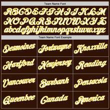 Load image into Gallery viewer, Custom Stitched Gray Gold-Brown Split Fashion Sports Pullover Sweatshirt Hoodie