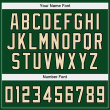 Load image into Gallery viewer, Custom Stitched White Cream-Green Split Fashion Sports Pullover Sweatshirt Hoodie