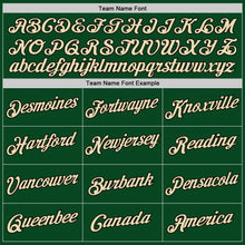 Load image into Gallery viewer, Custom Stitched White Cream-Green Split Fashion Sports Pullover Sweatshirt Hoodie