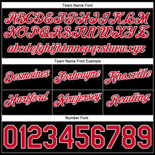 Загрузить изображение в средство просмотра галереи, Custom Gray Red-Black Authentic Throwback Split Fashion Basketball Shorts