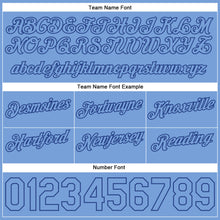 Laden Sie das Bild in den Galerie-Viewer, Custom White Light Blue-Royal Authentic Throwback Split Fashion Basketball Shorts