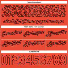 Загрузить изображение в средство просмотра галереи, Custom White Orange-Black Authentic Throwback Split Fashion Basketball Shorts