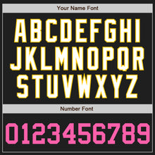 Charger l'image dans la galerie, Custom Black White-Red Authentic Split Fashion Baseball Jersey