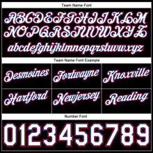 Load image into Gallery viewer, Custom Light Blue White-Black Authentic Throwback Split Fashion Basketball Shorts