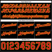 Load image into Gallery viewer, Custom White Red-Black Authentic Throwback Split Fashion Basketball Shorts