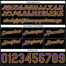 Загрузить изображение в средство просмотра галереи, Custom White Purple-Black Authentic Throwback Split Fashion Basketball Shorts