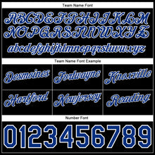 Laden Sie das Bild in den Galerie-Viewer, Custom Gold Royal-Black Authentic Throwback Split Fashion Basketball Shorts