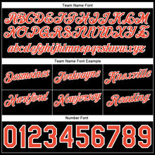 Load image into Gallery viewer, Custom Gray Orange-Black Authentic Throwback Split Fashion Basketball Shorts