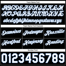 Load image into Gallery viewer, Custom Purple White-Black Authentic Throwback Split Fashion Basketball Shorts