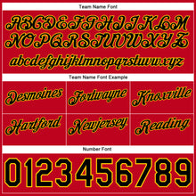 Laden Sie das Bild in den Galerie-Viewer, Custom White Black-Red Authentic Throwback Split Fashion Basketball Shorts