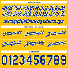 Charger l'image dans la galerie, Custom Navy Royal-Gold Authentic Throwback Split Fashion Basketball Shorts