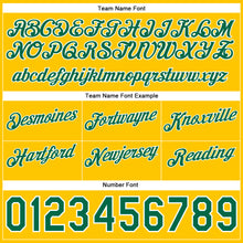 Load image into Gallery viewer, Custom Hunter Green Kelly Green-Gold Authentic Throwback Split Fashion Basketball Shorts