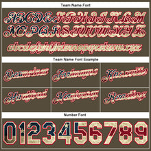 Загрузить изображение в средство просмотра галереи, Custom Cream Vintage USA Flag-Olive Authentic Throwback Split Fashion Basketball Shorts