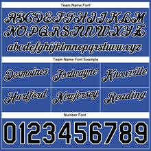 Load image into Gallery viewer, Custom Gray Black-Blue Authentic Throwback Split Fashion Basketball Shorts