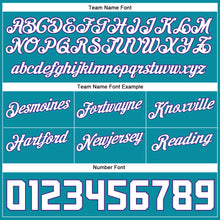 Charger l'image dans la galerie, Custom Teal White-Purple Authentic Throwback Basketball Shorts