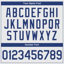 Laden Sie das Bild in den Galerie-Viewer, Custom White Royal-Red Authentic Baseball Jersey