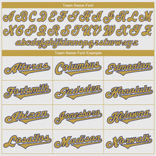 Charger l'image dans la galerie, Custom White Old Gold-Royal Authentic Baseball Jersey