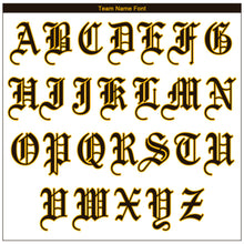 Charger l'image dans la galerie, Custom White Brown Pinstripe Brown-Gold Authentic Baseball Jersey