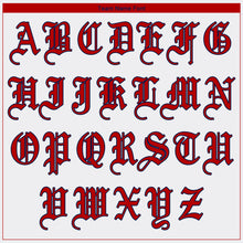 Laden Sie das Bild in den Galerie-Viewer, Custom White Red-Navy Authentic Baseball Jersey