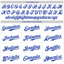 Laden Sie das Bild in den Galerie-Viewer, Custom White Royal Authentic Baseball Jersey