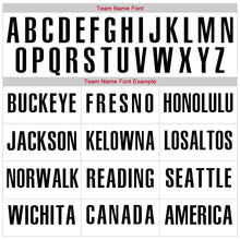 Загрузить изображение в средство просмотра галереи, Custom White Black-Red Authentic Throwback Rib-Knit Baseball Jersey Shirt