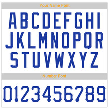 Загрузить изображение в средство просмотра галереи, Custom White Royal-Gold Authentic Throwback Rib-Knit Baseball Jersey Shirt