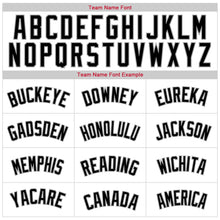 Загрузить изображение в средство просмотра галереи, Custom White Black-Red Authentic Throwback Rib-Knit Baseball Jersey Shirt