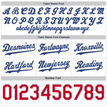 Загрузить изображение в средство просмотра галереи, Custom White Royal-Red Authentic Throwback Basketball Shorts