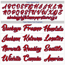 Laden Sie das Bild in den Galerie-Viewer, Custom White Red-Royal Authentic Throwback Basketball Jersey