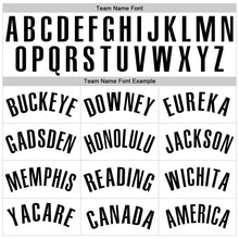 Laden Sie das Bild in den Galerie-Viewer, Custom White Black Authentic Throwback Basketball Jersey