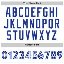 Laden Sie das Bild in den Galerie-Viewer, Custom White Royal Authentic Baseball Jersey