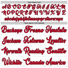 Charger l'image dans la galerie, Custom White Purple-Red Authentic Throwback Basketball Jersey