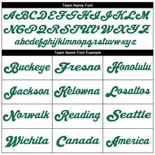 Загрузить изображение в средство просмотра галереи, Custom White Kelly Green Mesh Authentic Throwback Football Jersey