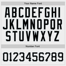 Laden Sie das Bild in den Galerie-Viewer, Custom White Black-Silver Authentic Baseball Jersey