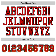 Laden Sie das Bild in den Galerie-Viewer, Custom White Red-Old Gold Authentic Baseball Jersey