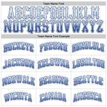 Laden Sie das Bild in den Galerie-Viewer, Custom White Royal Authentic Drift Fashion Baseball Jersey