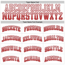 Laden Sie das Bild in den Galerie-Viewer, Custom White Red-Gray Authentic Drift Fashion Baseball Jersey