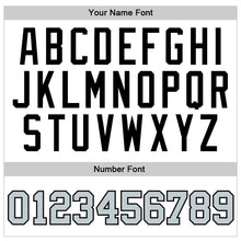 Загрузить изображение в средство просмотра галереи, Custom Stitched White Silver-Black Sports Pullover Sweatshirt Hoodie