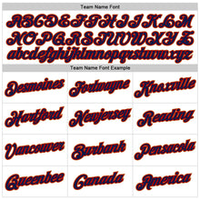 Загрузить изображение в средство просмотра галереи, Custom Stitched White Navy-Old Gold Sports Pullover Sweatshirt Hoodie