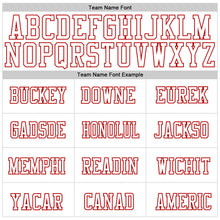 Laden Sie das Bild in den Galerie-Viewer, Custom White White-Red 3D Wolf Authentic Baseball Jersey