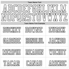 Laden Sie das Bild in den Galerie-Viewer, Custom White White-Black 3D Snake Authentic Baseball Jersey