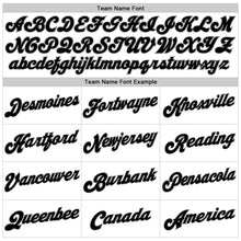 Load image into Gallery viewer, Custom White Black Pinstripe Black-Gray Authentic Basketball Jersey